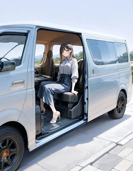 ハイエース 、 ワンボックスカー / Highace , Van , Station Wagon