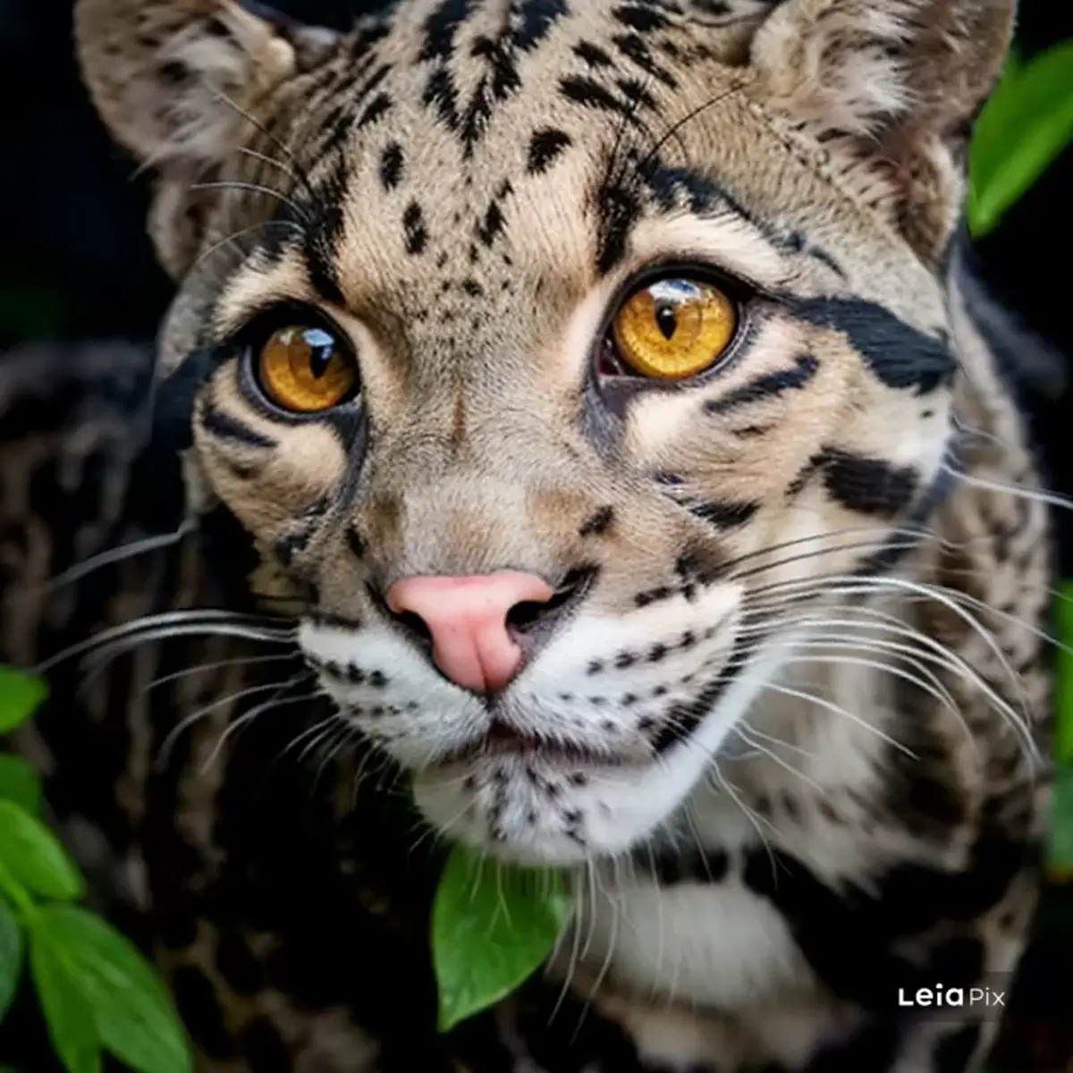 シム・シメール、【THE LITTLE CLOUDED LEOPARD】 美術品・アンティーク・コレクション