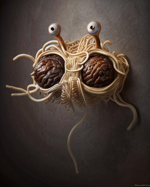 Flying Spaghetti Monster image by MerrowDreamer