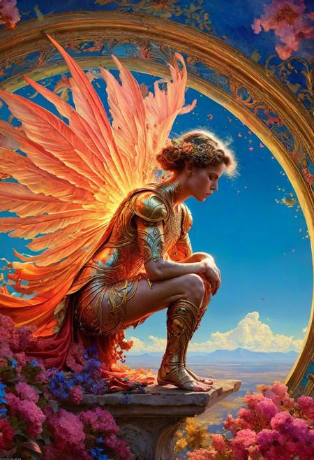 (art by Ivan Pokhitonov and Nikolai Triik and Maxfield Parrish:1.2), ( award winning, (aesthetic of abstract landscape with wailing atmosphere:0.1), depth peeling, clear scene, f/16, symmetry and balance, hyperrealistic, intricate abstract, intricate artwork, abstract style, otherworldly, mesmerizing parallel dimension, gravity defies logic, abstract masterpiece, interplay of floating objects, distorted silhouettes, vivid hues, ethereal light, highly detailed,,,Leica Q2 with Summilux 35mm f/1.2 ASPH(Francis Drake : 1,2) ((best quality)), (artistic photography by Philippe Halsman and Ara Gler:1.2), (bubblegumpink and striped colors:0.1), <lora:MJ52:0.65>
, modelshoot, pose, , (award winning photo macro shot of a beautiful young woman lying , , dynamic lighting, cinematic still, pale skin, screencap, 100mm f/2.8 macro lens, on the knees)(art by Ivan Pokhitonov and Nikolai Triik and Maxfield Parrish:1.2), (electricity and disembodied atmosphere, urban decay with neon accents, aesthetic of medieval art:0.1), 
 battle stancevibrant,  , highly detailed,byJocelyn Hobbie and Charles Dwyer, Triadic color guide,Leica Q2 with Summilux 28mm f/1.7 ASPH, ,clear face, Ultra High Resolution,