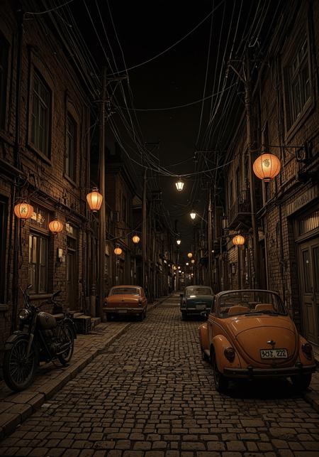 Night city alleys V1