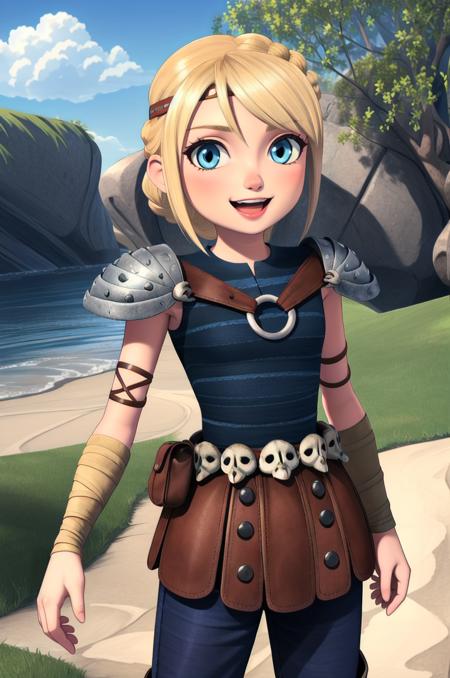 Dragons: Race to the Edge - Astrid [COMMISSION] v1.4