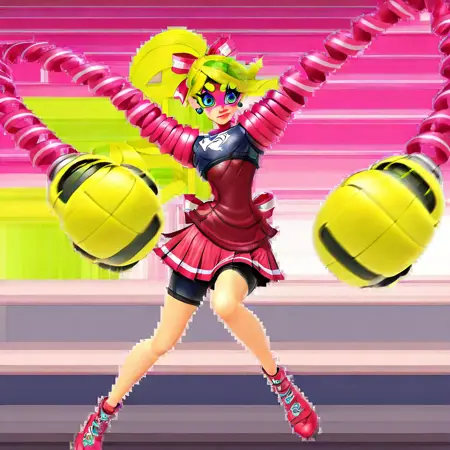 Ribbon Girl - ARMS - Nintendo Game - | Illustrious XL