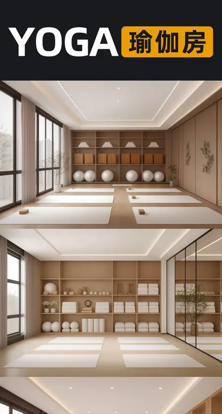 YOGA STUDIO！瑜伽工作室