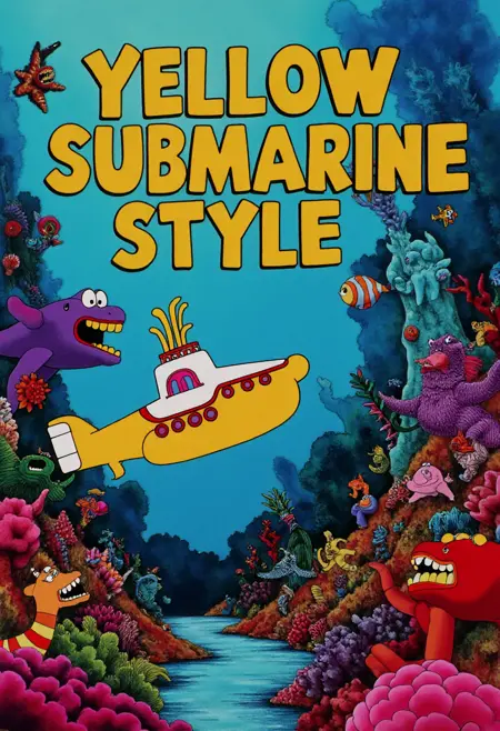Yellow Submarine Style [FLUX]