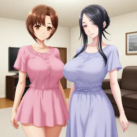 Hitozuma Koukan Nikki Character Style