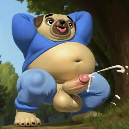 Little Poppa Pug