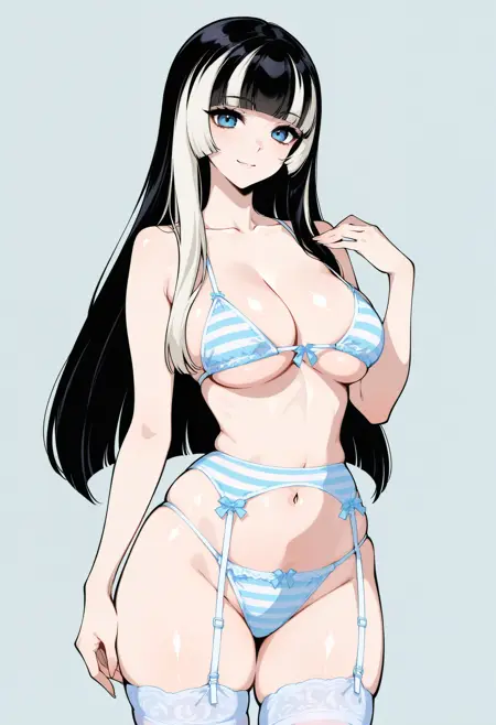 Striped Lingerie