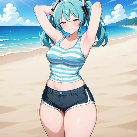 horizontal striped tops