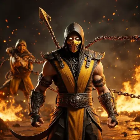 Scorpion (Mortal Kombat) FLUX