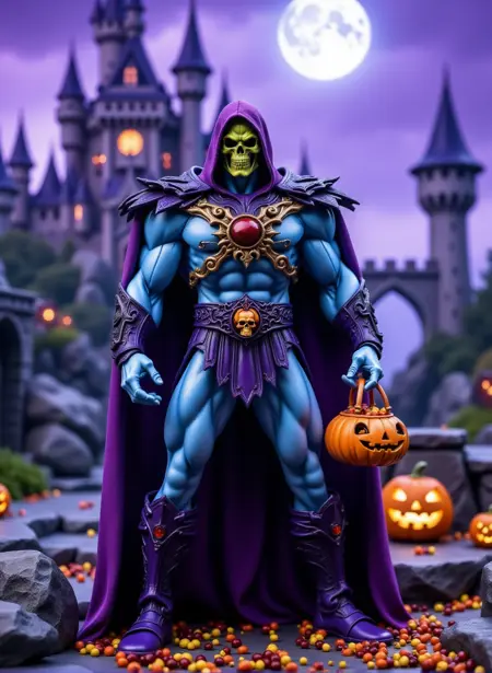 Skeletor - Masters of the Universe franchise - Flux & SDXL