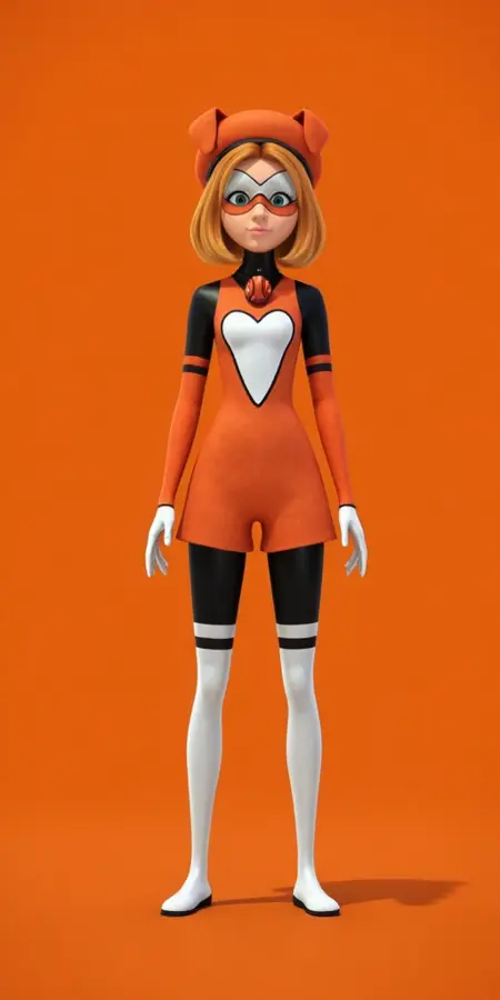Sabrina Raincomprix, Ladybug, Miraculous. Different models and attires.