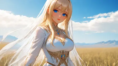 Bleuspice: Semi-realistic model with Fair Pastel tone