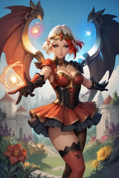 Lunox, Bloody Mary Skin (Mobile Legends) | Pony /SD1.5