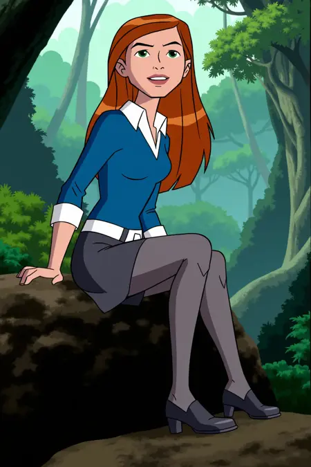 Gwen Tennyson - Ben 10 Alien Force (FLUX.1)