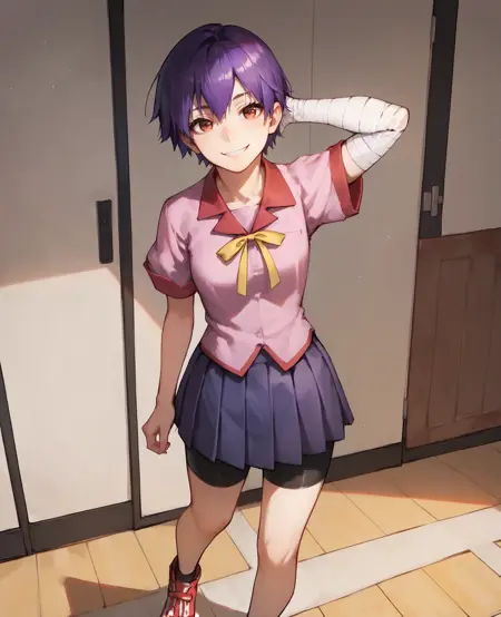 Suruga Kanbaru (Monogatari) - 5 Outfits [Commision]