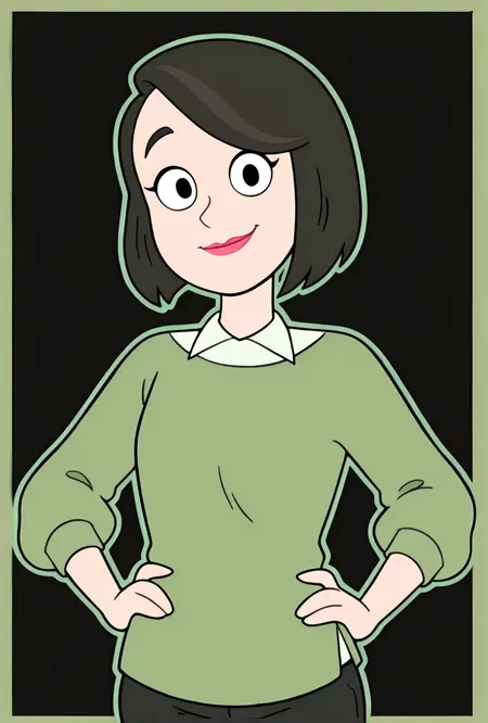 Mrs Park -- We Bare Bears