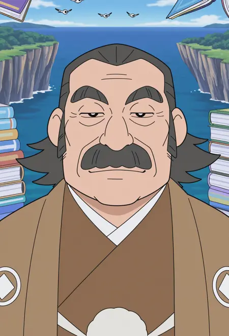 Kakuzō Ōibari from Crayon Shin-chan