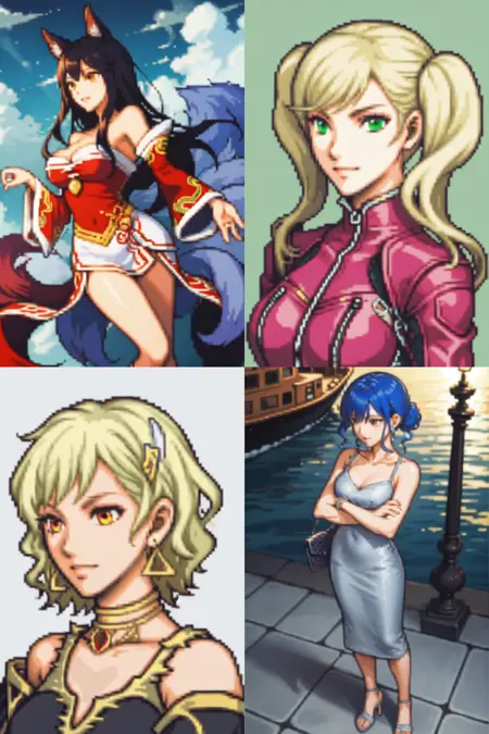 Pixel Style (& GBA Fire Emblem Portraits)