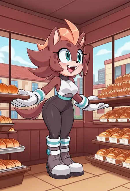 Hilda The Hyena (Sonic OC)