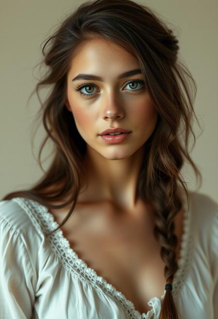 The most beautiful young Woman of the World. Portrait.