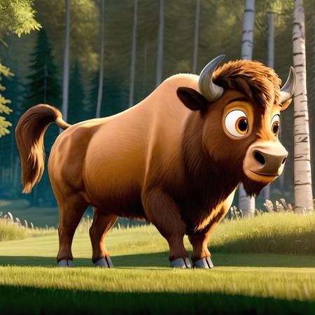 Characters from "Belovezhskay Pushcha. Bison Bublik. The Great Escape."/Персонажи из "Беловежская Пуща. Зубр Бублик. Большой побег."" v1.0