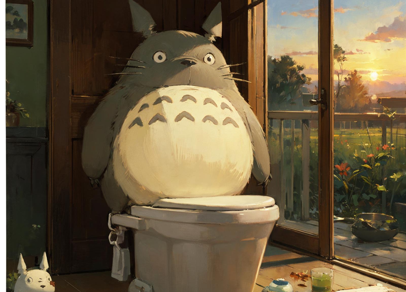 Totoro LoRA image by seventh_arrow892