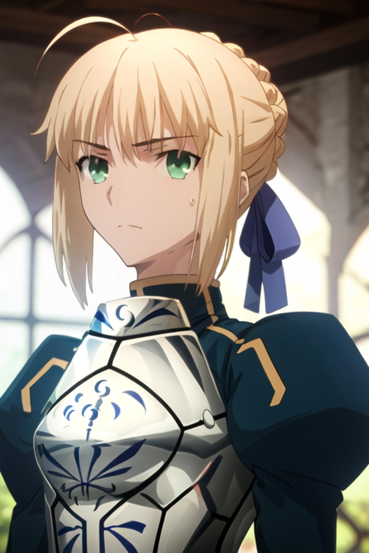 Saber time control, saber, fate, time, force, power, stay night