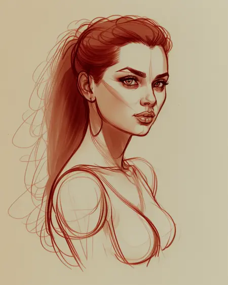 Pencil Sketch Style