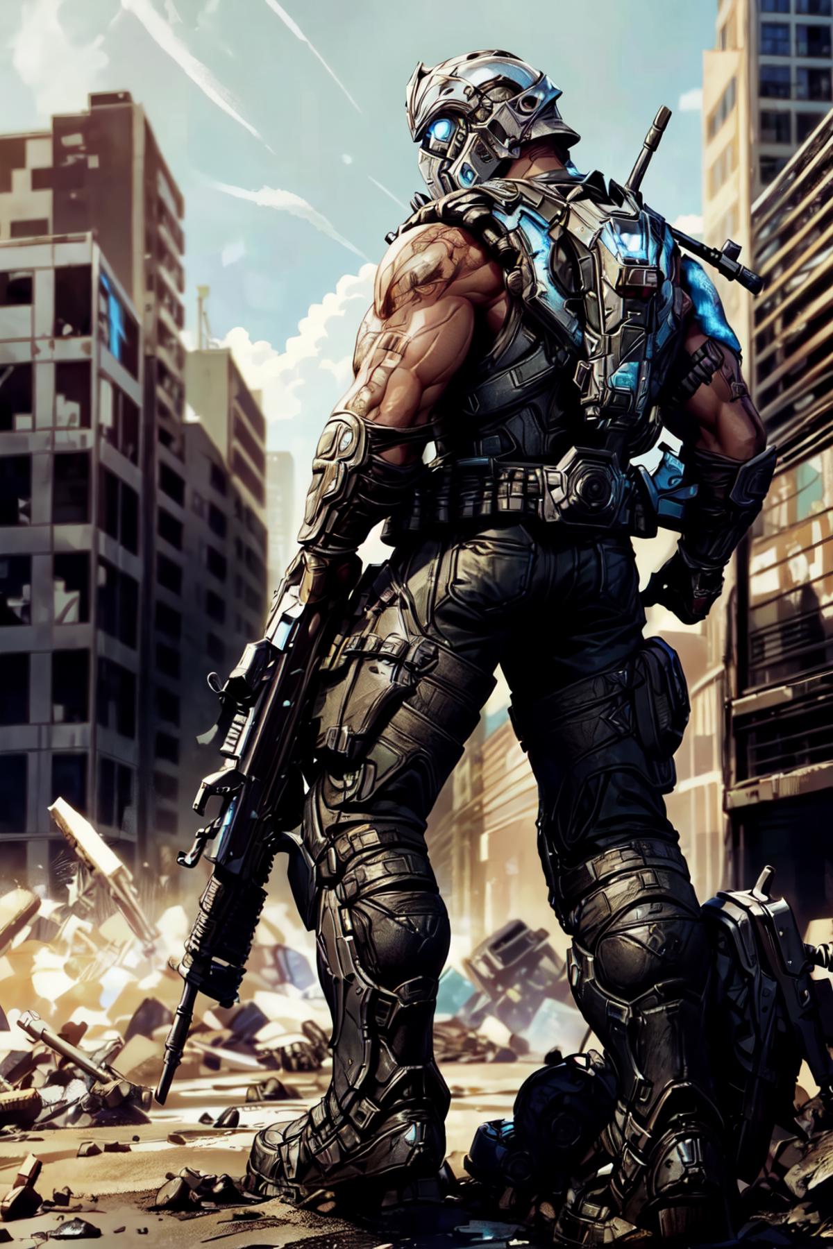 Clayton Carmine | Gears of War image by Kayako