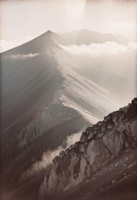 lith_argenta_PressHartPH1W,  instagram photo,a foggy mountain, hard shadows, film grain