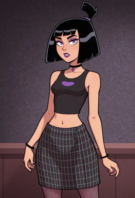 Samantha "Sam" Manson, (Danny Phantom), LoRA, PonyXL | IllustriousXL