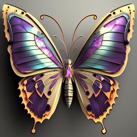 a butterfly baroque style, <lora:ButterflyAI-000006:1>