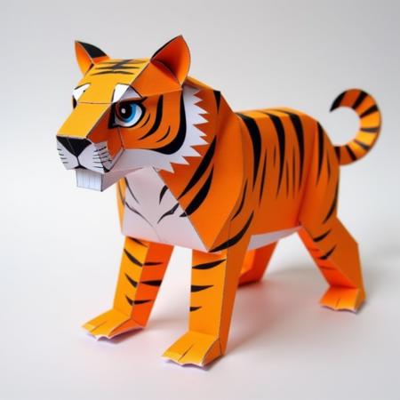 Paperfold Style - Make folded paper objects, animals and humans FLUX v1.0
