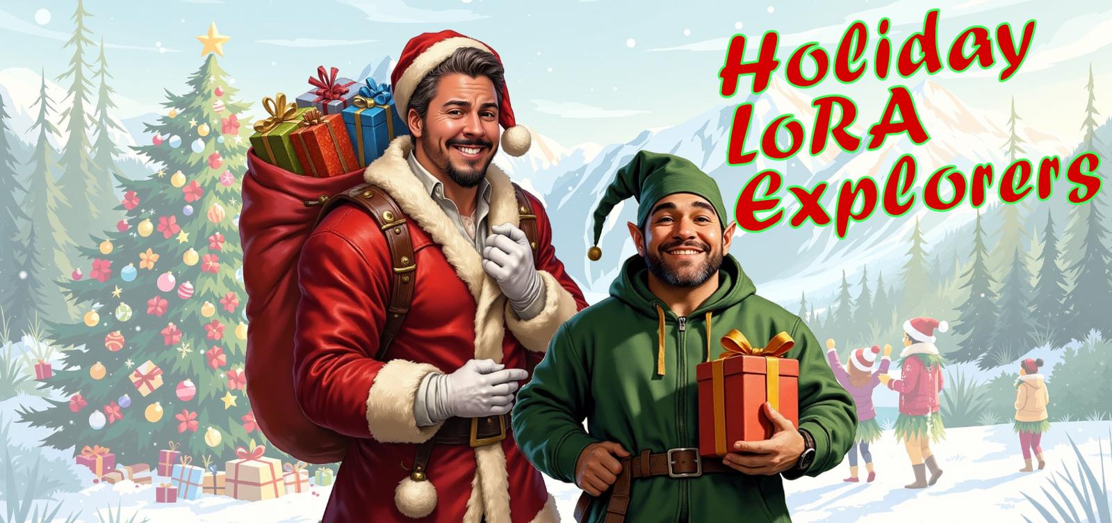 Twitch Stream: kftiger/jboogx - Holiday LoRA Explorers 🎄❄️🎁  (Friday, December 13, 2024 @ 3pm PST)