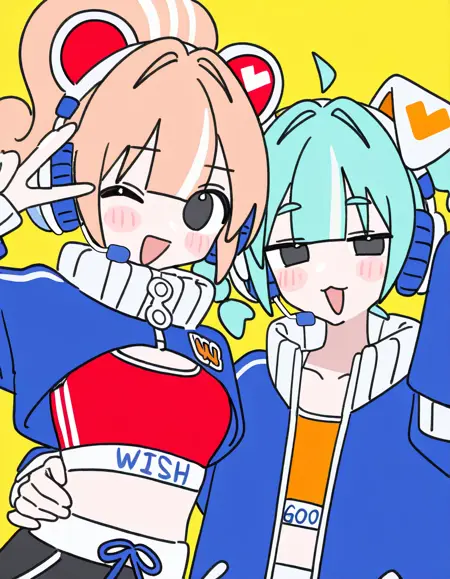 [IL] Wishlist Addmi & Good Review Kakiko (Wishlist Addmi-chan) | 2 characters | ウィッシュリストアド美 & グッドレビュー書き子 (ウィッシュリストアド美ちゃん) | Steam | Illustrious-XL 0.1