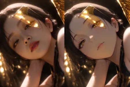 qwen-edit-动漫转真人 表情身体强化