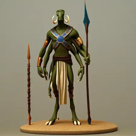 Tars Tarkas - Martian Thark Alien