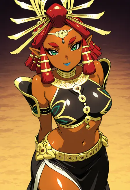 Riju Makeela: Gerudo Princess (The Legend Of Zelda: Tears of the Kingdom) [Illustrious]