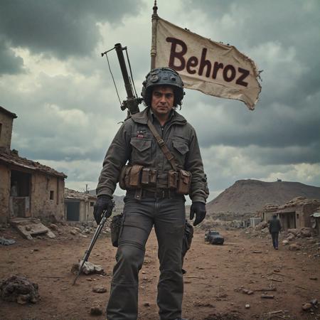 Iranian Actor - Behroz Vossoughi Flux - LoRa IranianActorBehrozVosougi