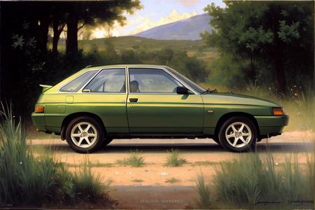 ((realistic photo of a car)), by Jeremy Lipking, by William Bouguereau, (by Alphonse Mucha:0.5), sabudenego, jeremy lipking, masterpiece,
(VAZ2112), <lora:VAZ2112:0.6>