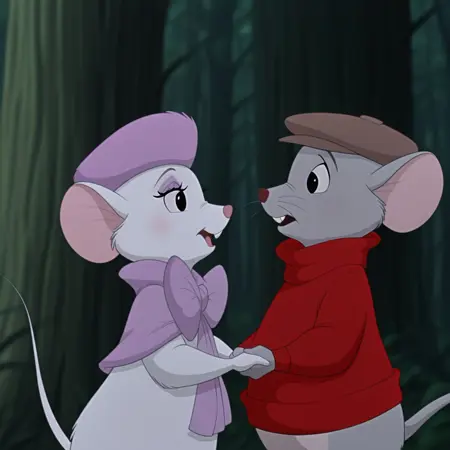 Bernard and Miss Bianca (Rescuers Down Under)