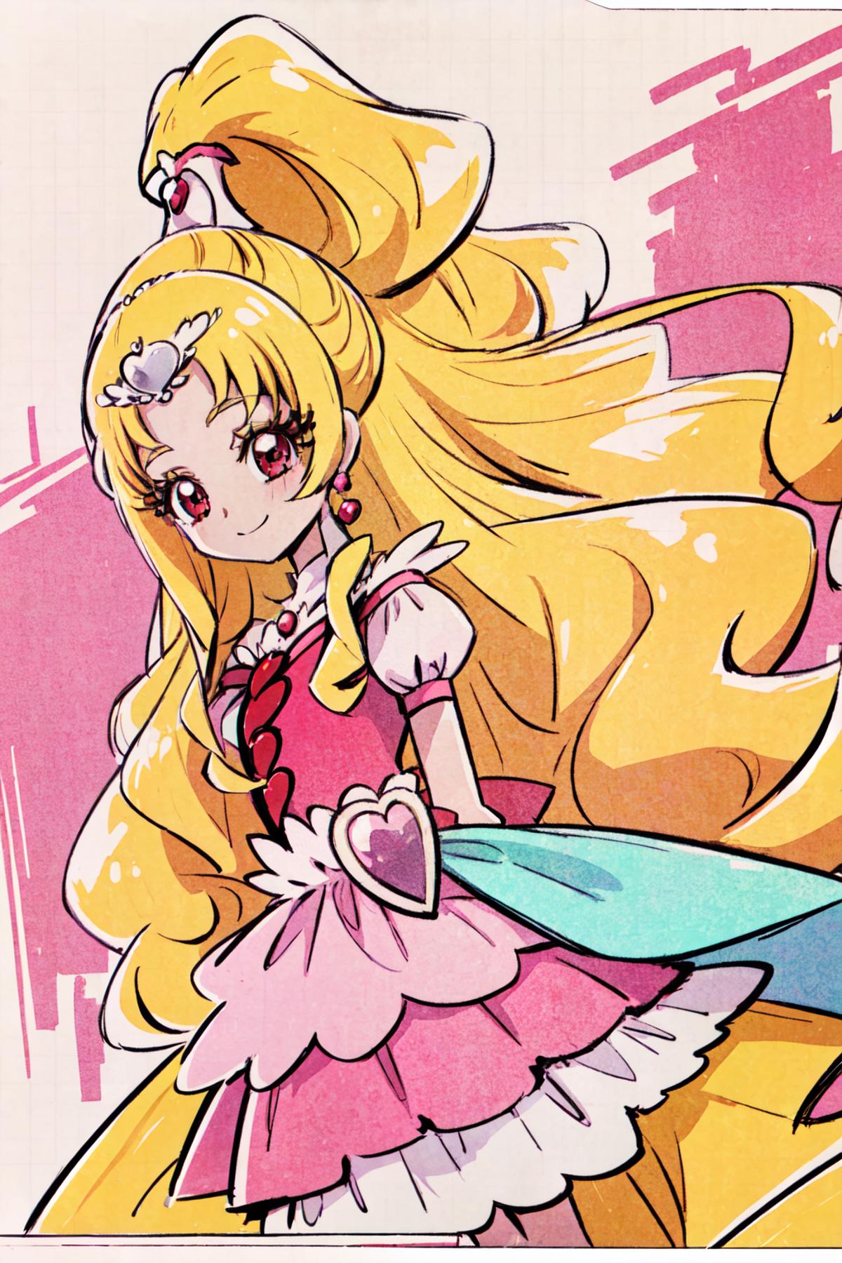 Cure Tomorrow (HUGtto! Pretty Cure) HUGっと！プリキュア キュアトゥモロー image by UnknownNo3