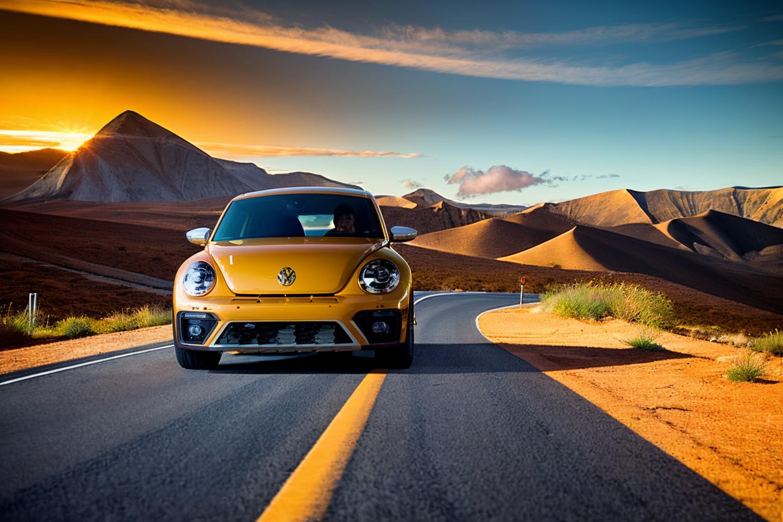 Volkswagen Beetle Dune (car LoRA) image by dbst17