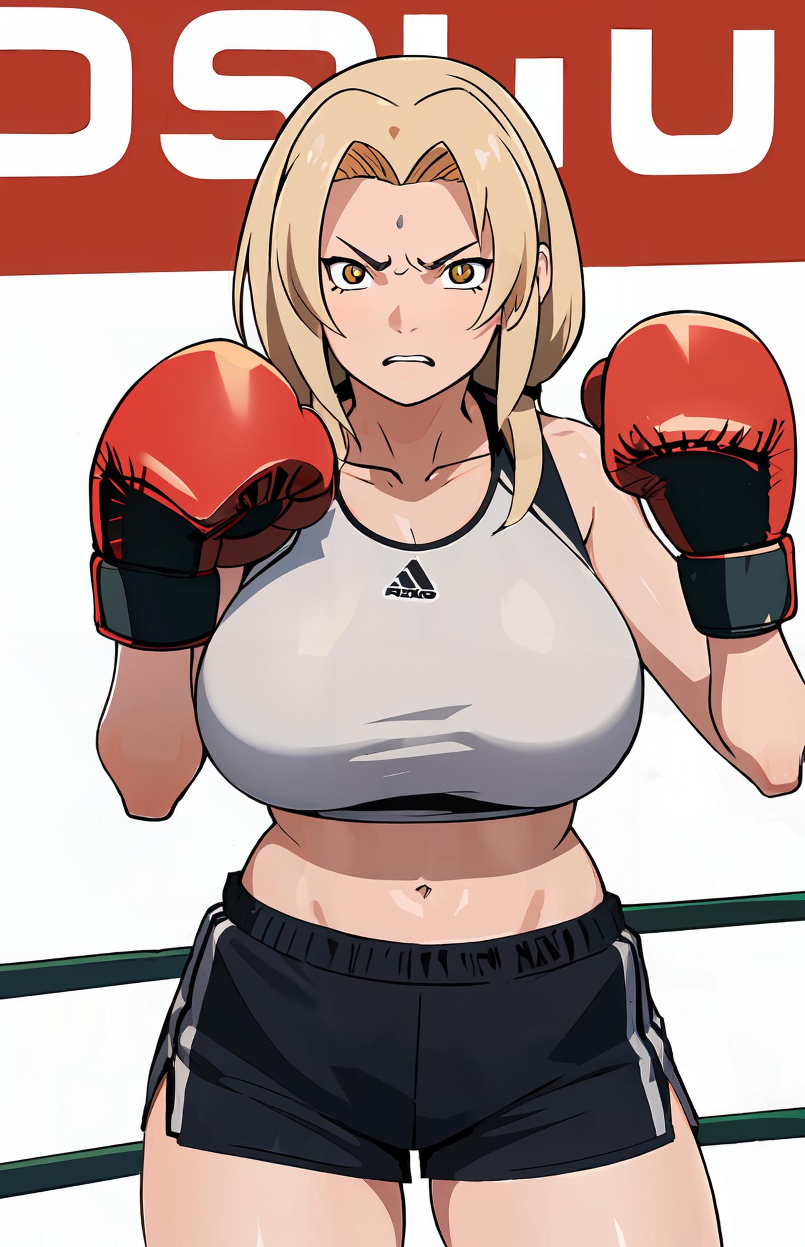 Boxing Girl image by n3gative