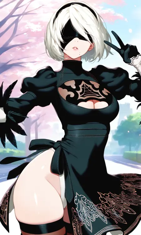 [ILLUST] Yorha no.2 Type B (2B) | Nier:Automata