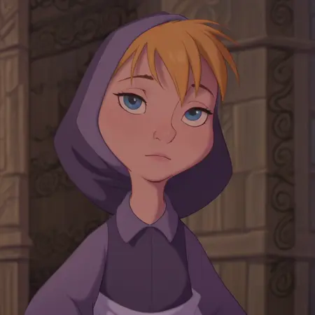 Unnamed Girl [ The Hunchback of Notre-Dame ] [ PXL / illustrious ] by Leaf