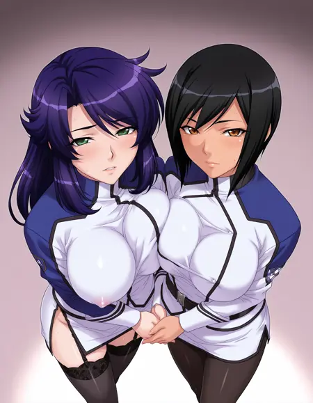 Rieri & Naomi: [Prison Battleship (Game ver.)] 監獄戦艦1
