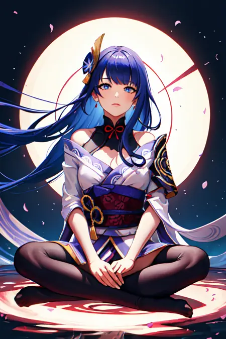 Lotus Position | Pose LoRA