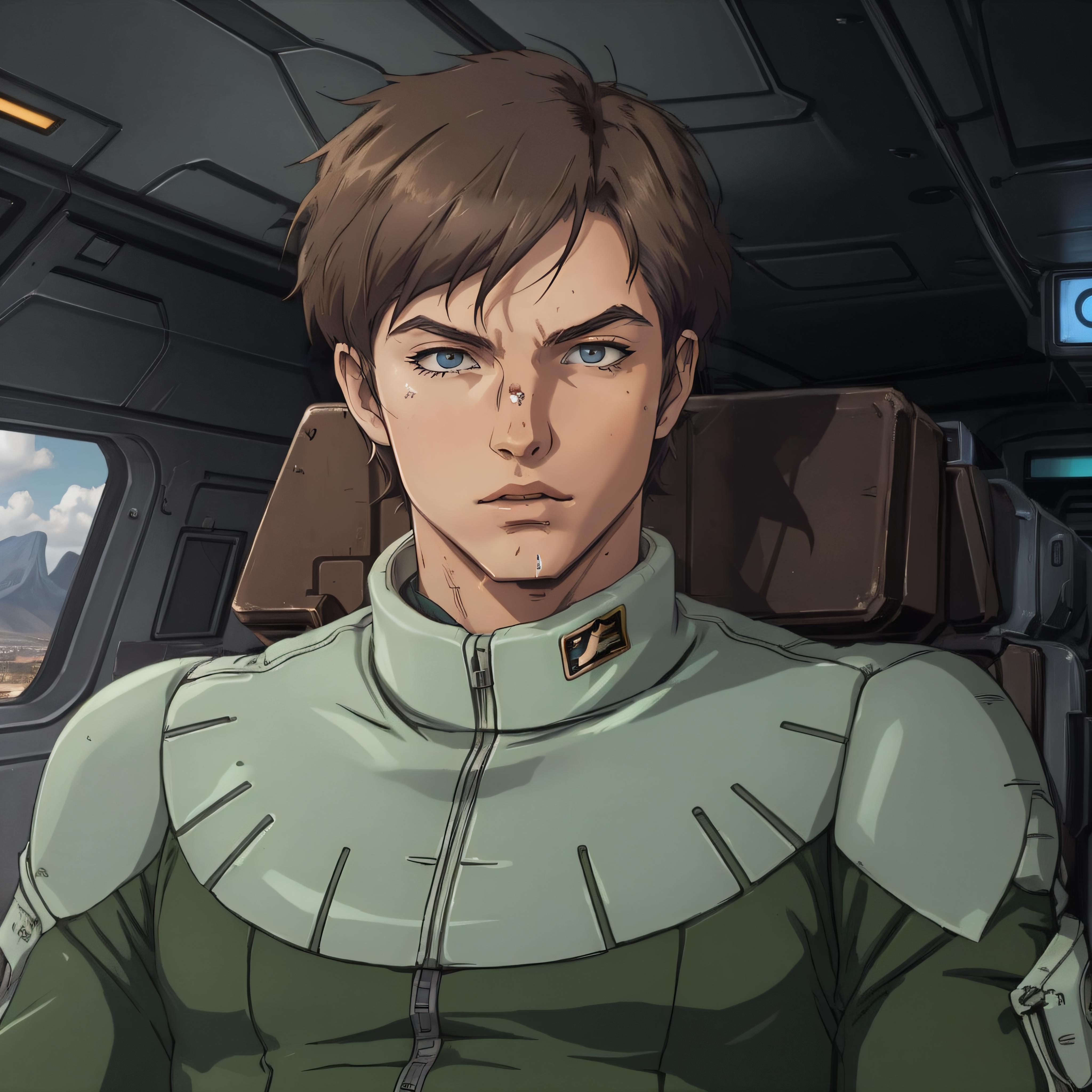 Zeon Pilot (Mobile Suit Gundam) image by RubiWanJinn